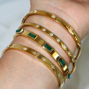 18k Gold Plated Bangle
